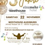 5 Jahre Hotel einsmehr - Benefizkonzert mit Voices of Joy