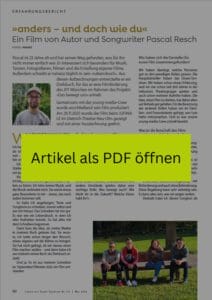 "anders - und doch wie du" Erfahrungsbericht aus der Zeitschrift DS Infocenter 2026