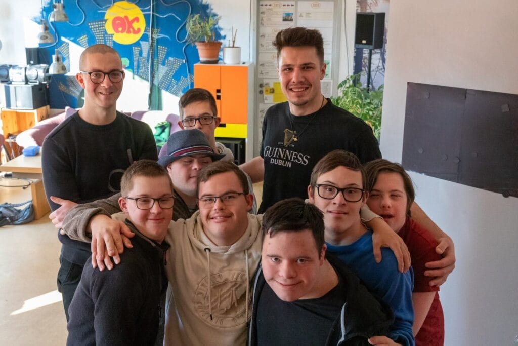 Gruppenfoto der einsmehr Jungsgruppe
