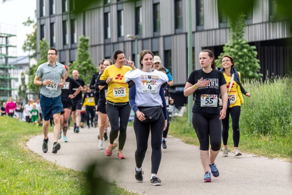 Läuferinnen und Läufer des Lauf einsmehr 2025