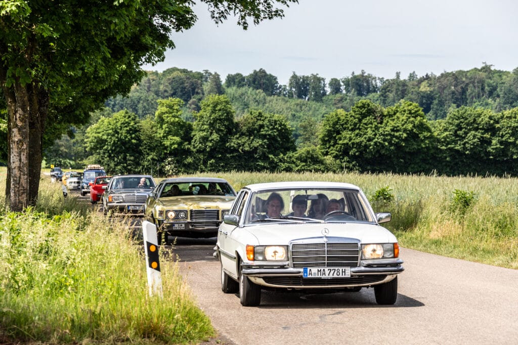 Oldtimer in der Nähe von Kloster Holzen