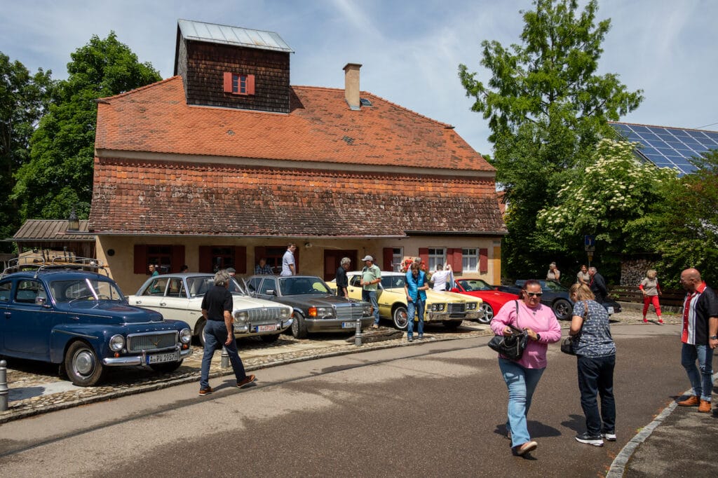 Oldtimer zu bewundern