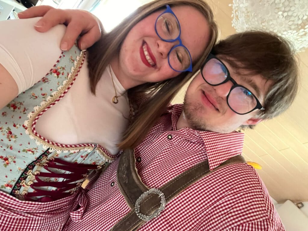 Pärchen mit Down-Syndrom