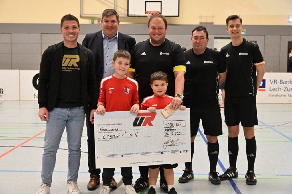 Spendenübergabe TSV Wertingen