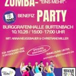 Zumba-Party für Gunsten von einsmehr