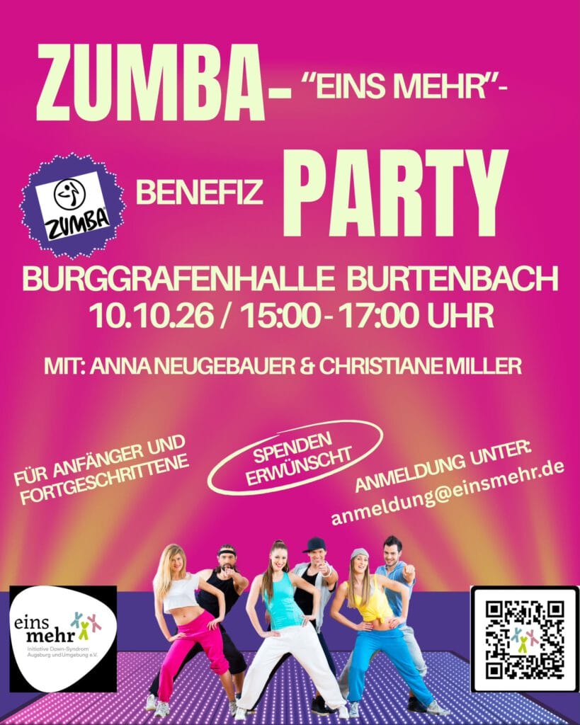 Einladung zur Zumba Party