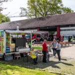 einsmehr Backmobil beim Theaterfest des Jungen Theater Augsburg